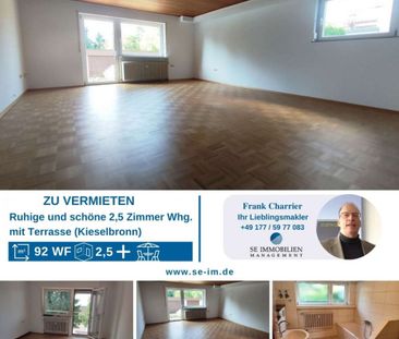 Ruhige, schöne 2,5 Zimmer Whg in Kieselbronn mit Terrasse - Photo 1