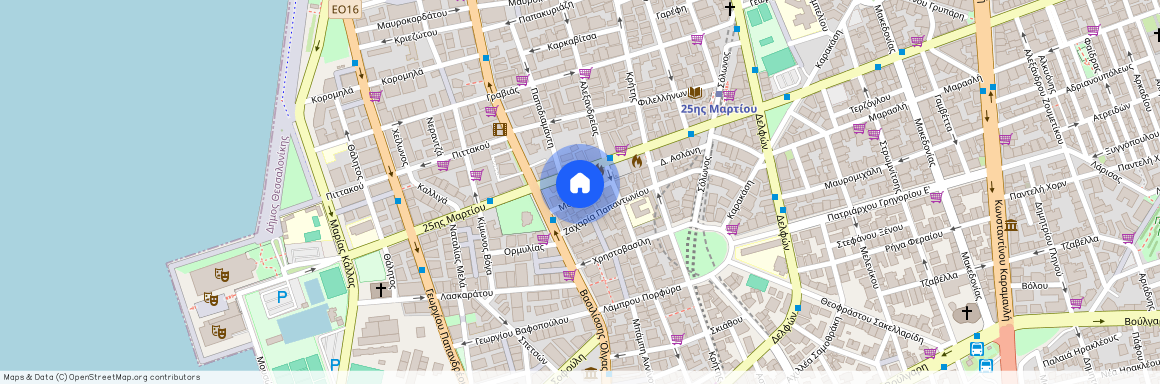 Μουσούρη, 7, Θεσσαλονίκη Ελλάδα, 54646, Βούλγαρη - Άγιος Ελευθέριος - Ντεπώ (Βούλγαρη - Ντεπώ - Μαρτίου)