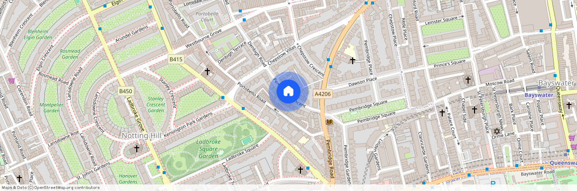 Pembridge Crescent, Notting Hill