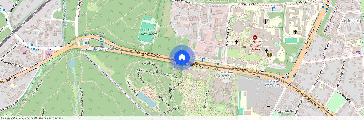 Menzinger Straße (ruhige Innenhoflage), 80638 München