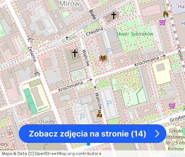 Metro Rondo ONZ - 2 pokoje - Hala Mirowska - Ciche - Widok na zieleń – zdjęcie 1
