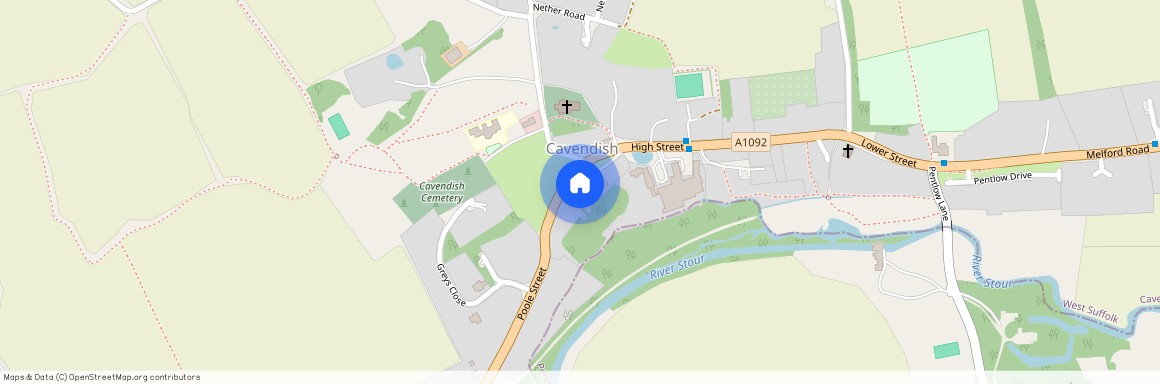 CO10 8BB, Cavendish