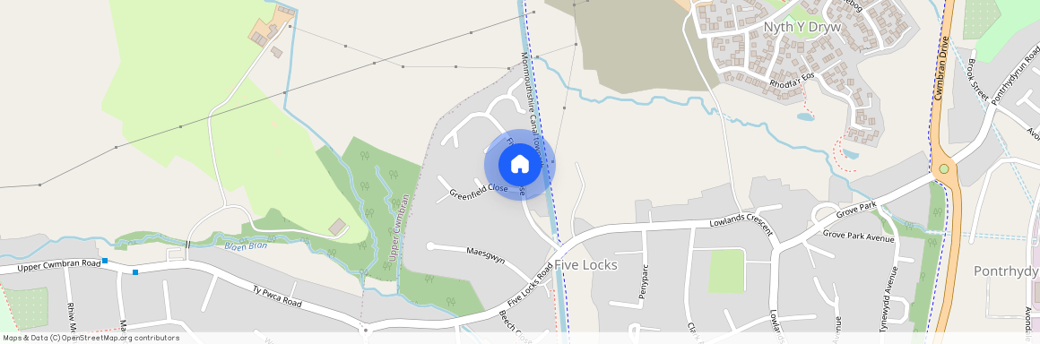 Five Locks Close, Pontnewydd, NP44