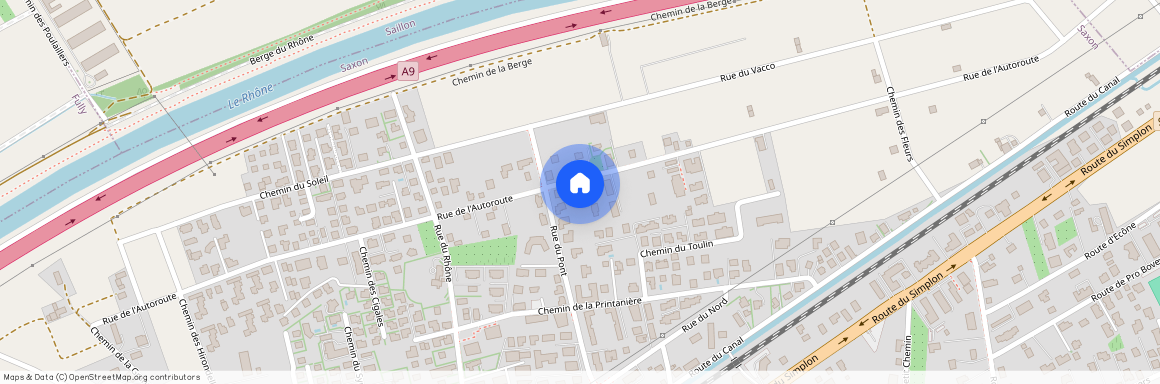 Rue de l'Autoroute 62, 1907 Saxon