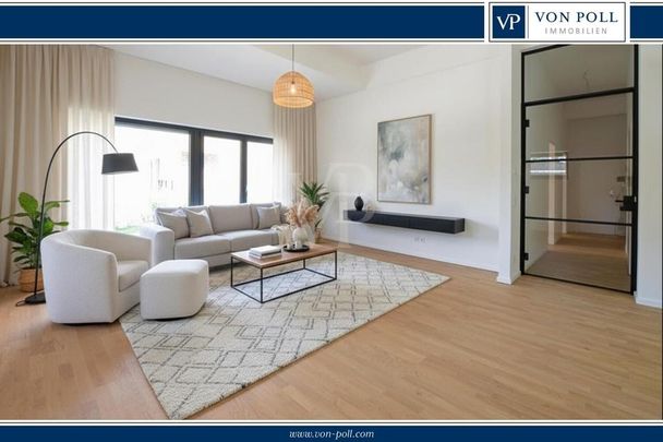 Historisches Fabrikflair trifft modernes Wohnen mit Garten - Foto 1