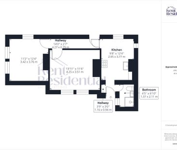 1 bed flat to rent in Snodland Road, West Malling, ME19 - Photo 3