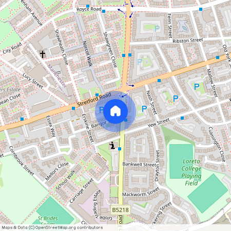 Chorlton Road, Hulme, Manchester. M15 4AU.