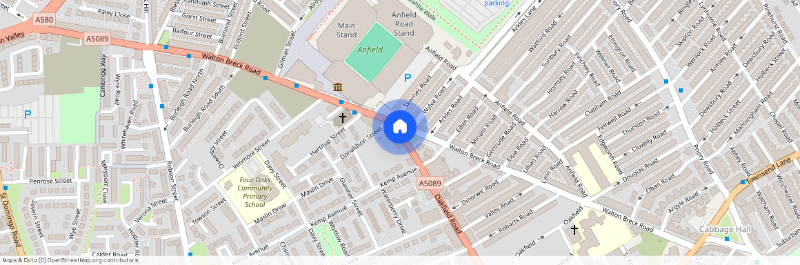 Oakfield Road, Walton, Liverpool, L4