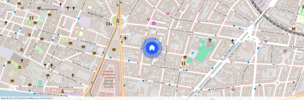 Toscano, Provincia di Firenze, Firenze, Casa, Via Giotto