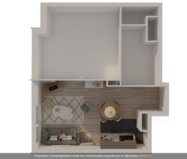 location Appartement T2 DE 37.08m² À MASSY - Photo 6