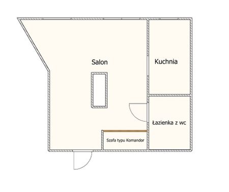 Kawalerka świeżo po remoncie - Zdjęcie 2