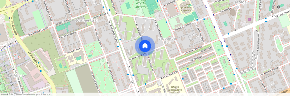 Via degli Astri, Milan, Lombardy 20147