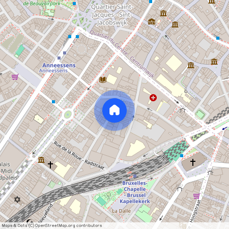 Rue de Terre-Neuve, 16, 1000, Bruxelles