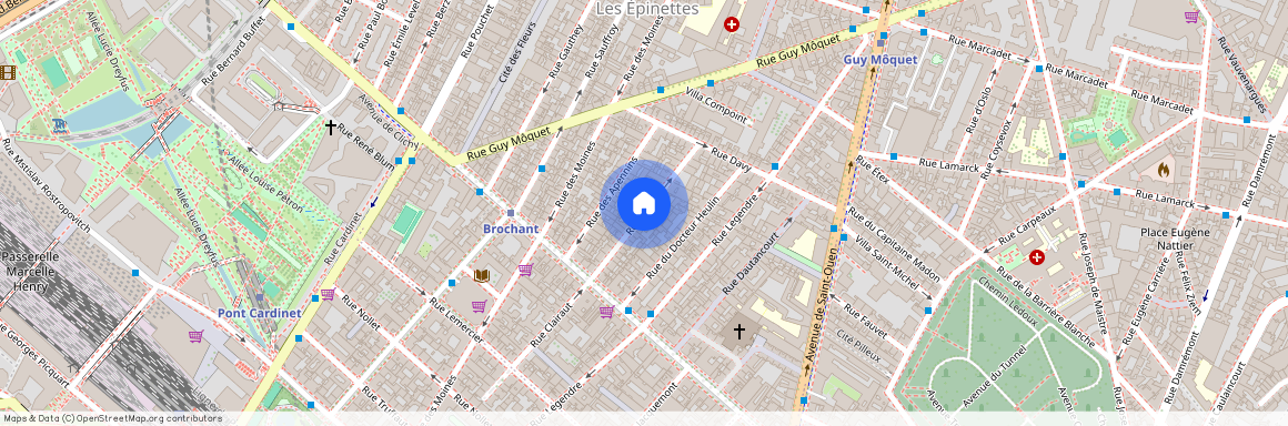 Rue Lacroix, Francja, Paris