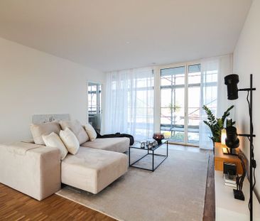 RENT WITHOUT DEPOSIT! Attractive new apartment in Reinach - Foto 1