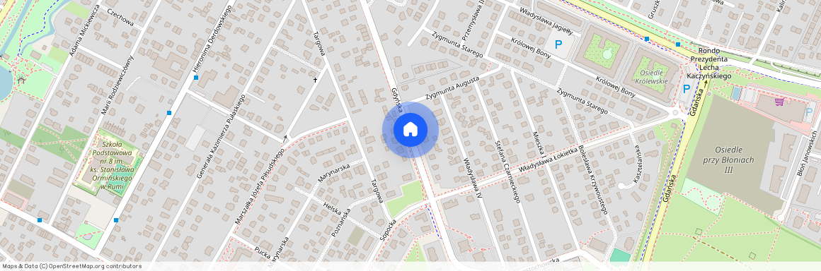 ul. Gdyńska, Rumia, wejherowski, pomorskie