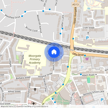 Cross Street, Tamworth, Staffordshire, B79