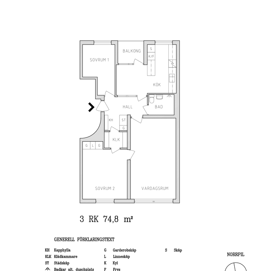 Sjunde Tvärgatan 41 C, våning 1 - Foto 2