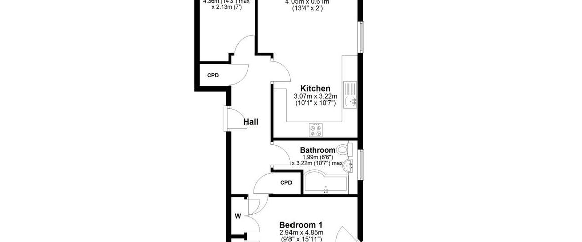 2 bed apartment to rent in Waterside, Haven Road, EX2 - Photo 1