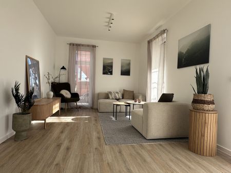 Moderne trifft Nachhaltigkeit - Ihr neues zu Hause im Dresdner Heidebogen - 3 Raumwohnung mit Garten - Foto 2