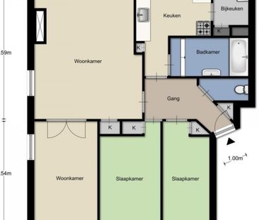 Apartment Tilburg - Pater Bleijsstraat - Foto 3