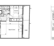 Appartement 2 pièces 54.4 m² - Photo 6