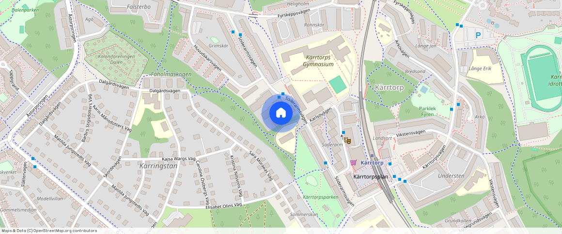 Söderarmsvägen **, Kärrtorp