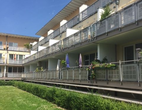 Großzügiges Appartment in Rheinnähe mit großem Balkon - Foto 1