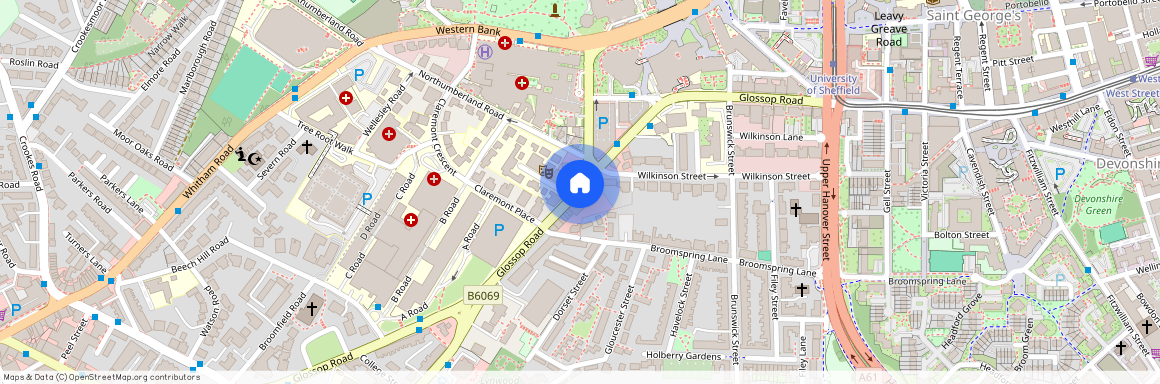 Glossop Road, S10 2HP