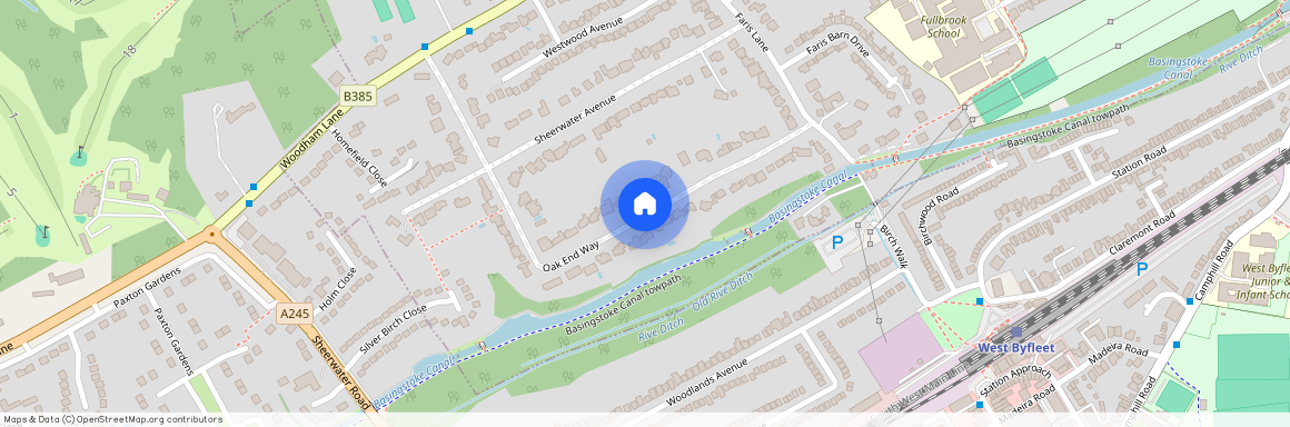 Oak End Way, Woodham, Addlestone, Surrey, KT15