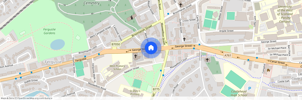 George Street, Paisley, Renfrewshire, PA1