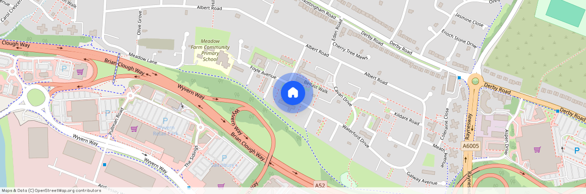 Belfast Walk, Chaddesden, Derby, DE21