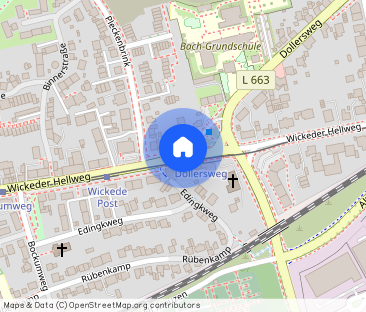 Wohnung 3 Zimmer mit Balkon und PKW Stellplatz – Dortmund Husen - Photo 1