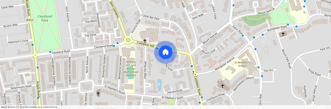 Castlebar Hill, Ealing, London, W5