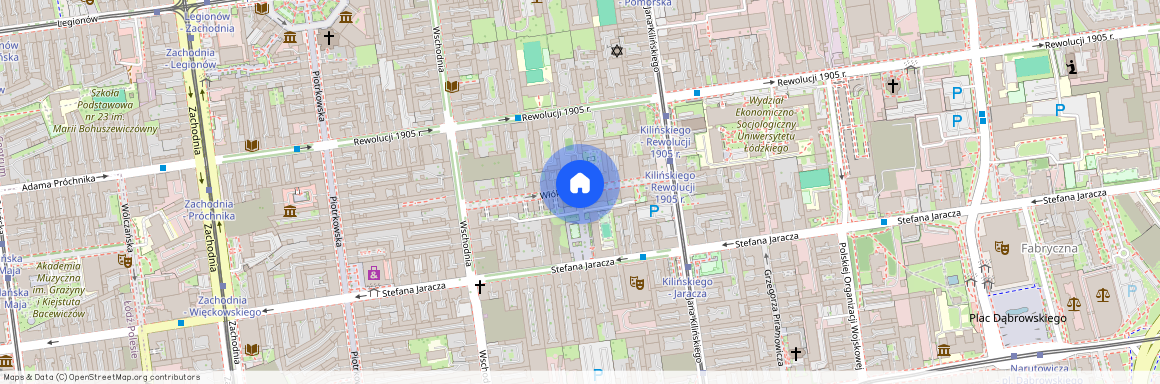 ul. Włókiennicza, Centrum, Śródmieście, Łódź, łódzkie