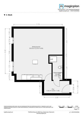 Stylische Garçonnière im Herzen des Grazer Univiertels - Foto 2