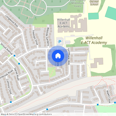 Roebuck Glade, Willenhall, West Midlands, WV12