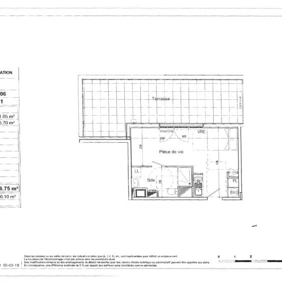 Location Appartement 1 pièce 26m² ST NAZAIRE 44600 - Photo 2