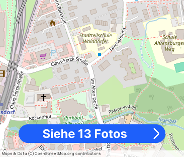 Volksdorf: großzügige Wohnung mit Balkon, Fahrstuhl u. TG-Stellplatz - Foto 1