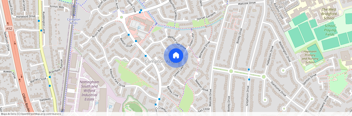 Nottingham, NG2, Green Leys, P4414