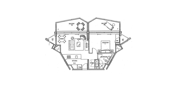 Zenith - Modern One Bed living in Potts Point w/ City and Harbour bridge view. - Photo 1