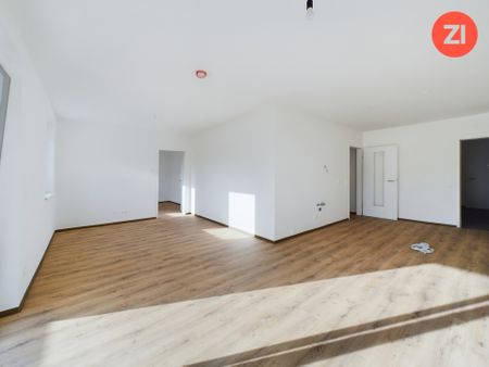 Erstbezug! Geförderte 3-Zimmer-Wohnung, ideal zur S10 gelegen. - Photo 2