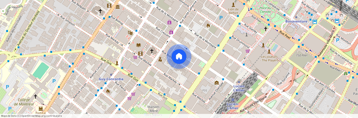 1235 Rue Bishop, app.610, H3G 0A6, Montréal