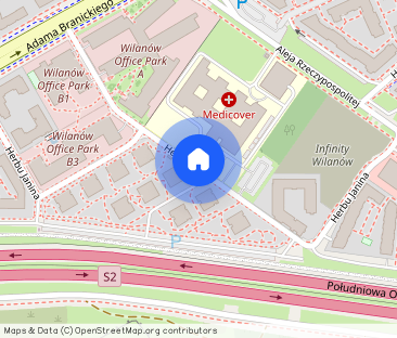 Bezpośrednio 2 pok, ogródek 30m2 i garaż Wilanów - Zdjęcie 1