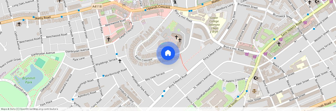Eaton Crescent, Uplands, Swansea