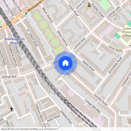 Larkhall Rise, Clapham Old Town, London, SW4