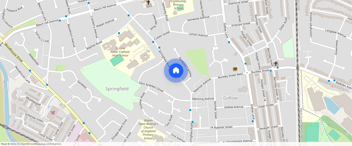 Springfield Road, Wigan, WN6