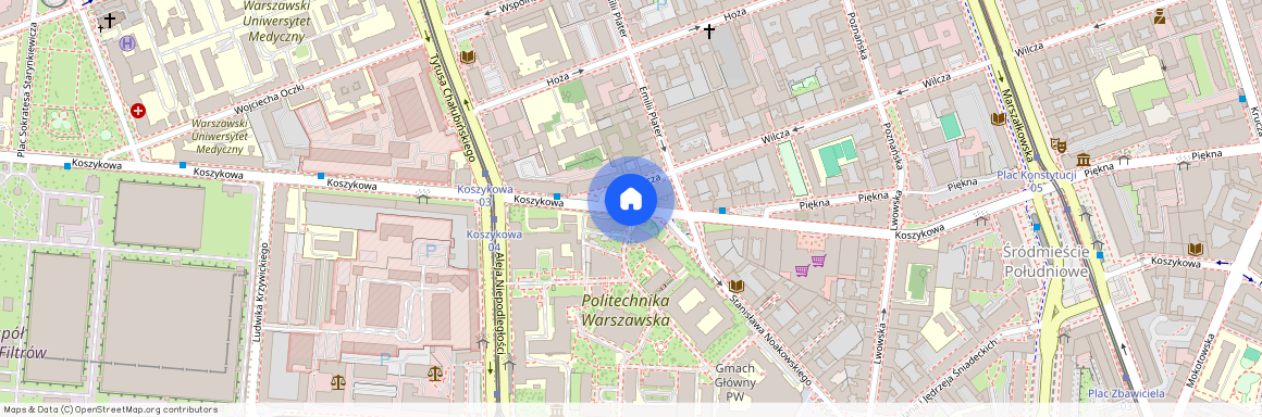 ul. Koszykowa, Śródmieście Południowe, Śródmieście, Warszawa, mazowieckie