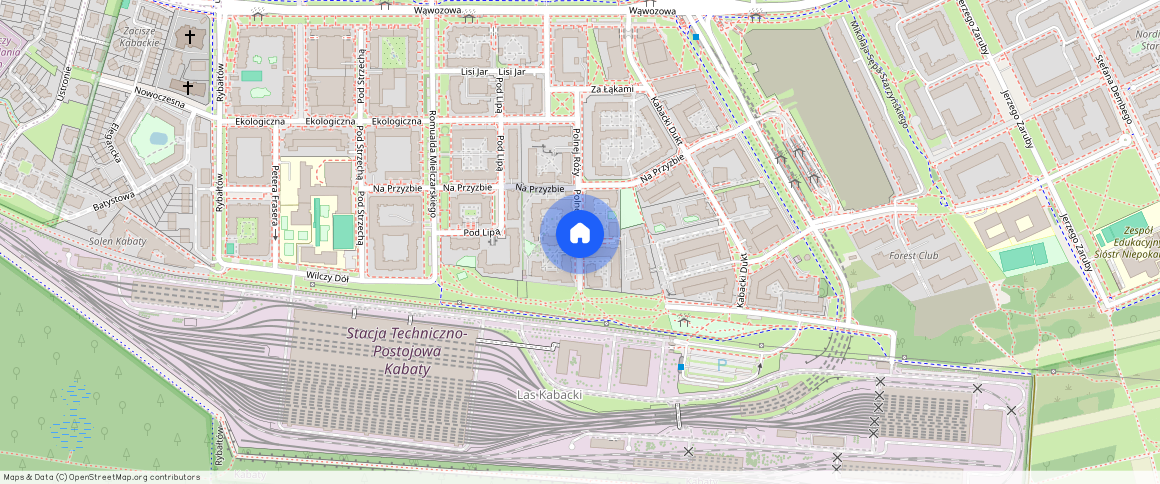 Warszawa, M., Warszawa, Ursynów, Kabaty, Polnej, Róży