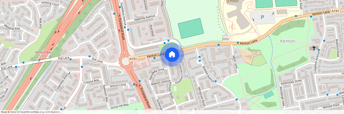 Kenton Lane, Kenton